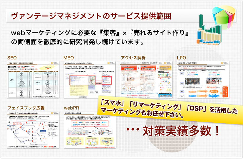 ヴァンテージマネジメントのサービス提供範囲